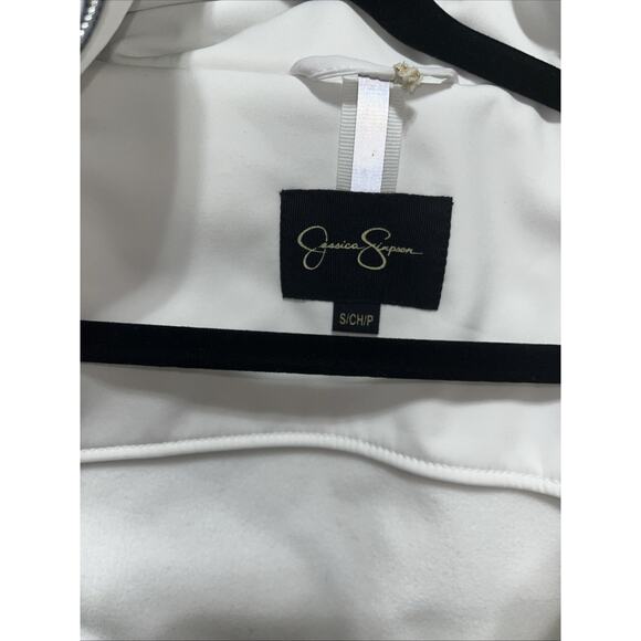 Jessica Simpson White Coat Size Soft Shell Small NWOT - Picture 7 of 10